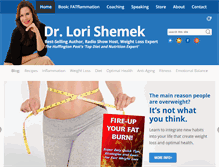 Tablet Screenshot of drlorishemek.com